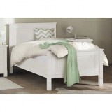 Кровать Рауна 90x200 (белый воск УКВ)