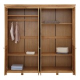 Шкаф для одежды Рауна 40 (бейц/масло)