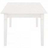 Стол обеденный Мадрид 110 без вставки белый воск