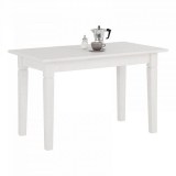 Стол обеденный Мадрид 110 без вставки белый воск