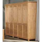 Шкаф для одежды Рауна 50 (бейц/масло)