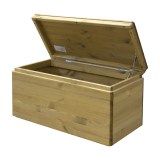 Тумба - сундук КМ-0069  из массива сосны