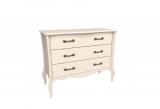 Комод Лебо с тремя ящиками бежевый воск
