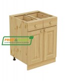 Тумба  60 кухня Кантри  2 двери -  2 ящика 