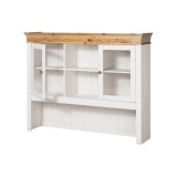 Буфет Бостон белый воск+антик - картинка 4