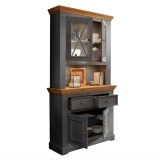 Буфет Форест малый серый 7012/бейц-масло картинка 2 Буфет Форест малый серый 7012/бейц-масло картинка 2