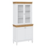 Буфет Ольса 220/220 Белый лак + антик №24 - картинка 1