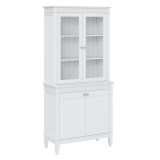 Буфет Ольса 220/220 Белый лак - картинка 1