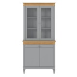 Буфет Ольса 220/220 Серый №7042 + антик №24 - картинка 2