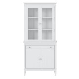 Буфет Ольса 220/221 Белый лак - картинка 2 Буфет Ольса 220/221 Белый лак - картинка 2