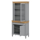 Буфет Ольса 220/221 Серый №7042 + антик №24- картинка 3