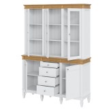 Буфет Ольса 330/324 Белый лак + антик №24 - картинка 3 Буфет Ольса 330/324 Белый лак + антик №24 - картинка 3