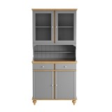 Буфет Рандеву 222 массив сосны Серый 7042 + антик №24 рис2 Буфет Рандеву 222 массив сосны Серый 7042 + антик №24 рис2