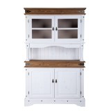 Буфет Викинг - 01 белый воск/антик картинка 3 Буфет Викинг - 01 белый воск/антик картинка 3