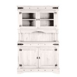 Буфет Викинг - 01 белый воск картинка 3 Буфет Викинг - 01 белый воск картинка 3