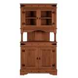 Буфет Викинг 02 (угловой) орех картинка 3 Буфет Викинг 02 (угловой) орех картинка 3