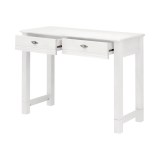 Стол туалетный "Рауна" с зеркалом (белый воск УКВ) из массива сосны Стол туалетный "Рауна" с зеркалом (белый воск УКВ) из массива сосны