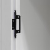 Деревянный книжный шкаф Квадро-С 220/04 белый лак массив сосны картинка 6 Деревянный книжный шкаф Квадро-С 220/04 белый лак массив сосны картинка 6