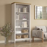 Деревянный стеллаж Квадро-С 20 белый лак - антик 24 массив сосны картинка 4 Деревянный стеллаж Квадро-С 20 белый лак - антик 24 массив сосны картинка 4