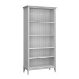 Деревянный стеллаж Квадро-С 20 белый лак  массив сосны картинка 1