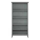 Деревянный стеллаж Квадро-С 20 серый 7042 массив сосны картинка 2 Деревянный стеллаж Квадро-С 20 серый 7042 массив сосны картинка 2