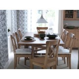 Деревянный стул ИНГОЛЬТ-2 (Ингольф) сосна, тон 24, коричневый-6