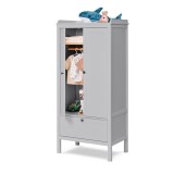 КОЧ Шкаф комбинированный c 1 ящиком 80х171х50 светло-серый картинка 10 КОЧ Шкаф комбинированный c 1 ящиком 80х171х50 светло-серый картинка 10