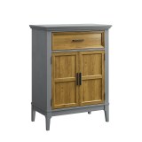 Коллекция мебели Квадро - С / Тумба 21 массив сосны серый 7042 - антик 24 купить в Москве картинка 1