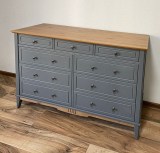 Комод 036 Пенни серый 7046/антик 24 картинка 7 Комод 036 Пенни серый 7046/антик 24 картинка 7