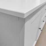 Комод 2 двери 3 ящика ХЕМНЭС оригинал(Россия) белый рис 7