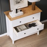 Комод 3 ящика ХЕМНЭС (Россия) белый/светло-коричневый - 6 Комод 3 ящика ХЕМНЭС (Россия) белый/светло-коричневый - 6