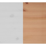 Комод 3 ящика КЫМОР ХЕМНЭС MINI белый/светло-коричневый картинка 4