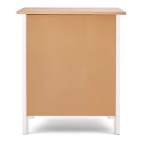 Комод 3 ящика КЫМОР ХЕМНЭС MINI белый/светло-коричневый картинка 6