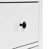 Комод 3 ящика КЫМОР ХЕМНЭС MINI белый/светло-коричневый картинка 8