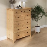 Комод 6 ящ ХЕМНЭС (Россия) оригинал светло коричневый 6