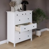 Комод 6 ящиков ХЕМНЭС (Россия) оригинал белый картинка 6