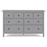 Комод 8 ящиков ХЕМНЭС Кымор (Россия) серый картинка 2 Комод 8 ящиков ХЕМНЭС Кымор (Россия) серый картинка 2