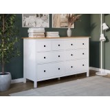 Комод 8 ящиков ХЕМНЭС ориг. белый / светло коричневый 5 Комод 8 ящиков ХЕМНЭС ориг. белый / светло коричневый 5