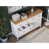 Комод 8 ящиков ХЕМНЭС ориг. белый / светло коричневый 6 Комод 8 ящиков ХЕМНЭС ориг. белый / светло коричневый 6