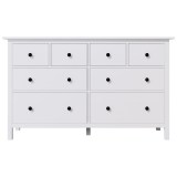 Комод 8 ящиков ХЕМНЭС ( Россия ) оригинал белый рис 2