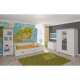 Комод Бейли белый воск/антрацит - картинка 3 Комод Бейли белый воск/антрацит - картинка 3