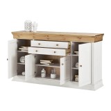 Комод Бостон 4+2 белый воск+антик - картинка 4 Комод Бостон 4+2 белый воск+антик - картинка 4