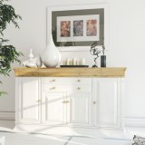 Комод Бостон 4+2 белый воск+антик - картинка 7 Комод Бостон 4+2 белый воск+антик - картинка 7