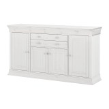 Комод Бостон 4+2 с откидной крышкой-белый воск - картинка 3 Комод Бостон 4+2 с откидной крышкой-белый воск - картинка 3