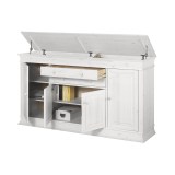 Комод Бостон 4+2 с откидной крышкой-белый воск - картинка 5 Комод Бостон 4+2 с откидной крышкой-белый воск - картинка 5