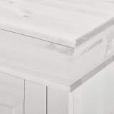 Комод Бостон 4+2 с откидной крышкой-белый воск - картинка 6 Комод Бостон 4+2 с откидной крышкой-белый воск - картинка 6