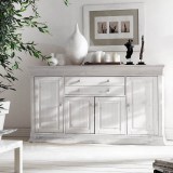 Комод Бостон 4+2 с откидной крышкой-белый воск - картинка 8 Комод Бостон 4+2 с откидной крышкой-белый воск - картинка 8