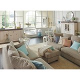 Комод Бостон 4+2 с откидной крышкой Белый воск+серый - картинка 7 Комод Бостон 4+2 с откидной крышкой Белый воск+серый - картинка 7