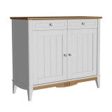 Комод буфета Пенни (Тумба 22) белый воск/антик 24 картинка 1