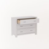 Комод Фьорд 03 белый воск картинка 2 Комод Фьорд 03 белый воск картинка 2